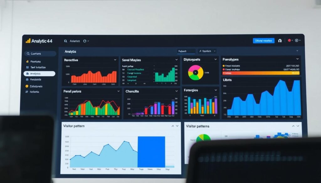 Google Analytics 4 dashboard