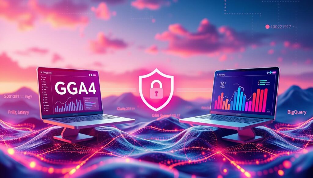 Secure methods for transferring GA4 data to BigQuery